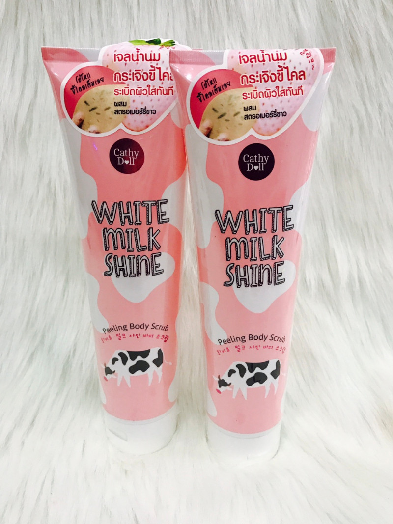 Tẩy tế bào chết Cathy Doll White Milk Shine
