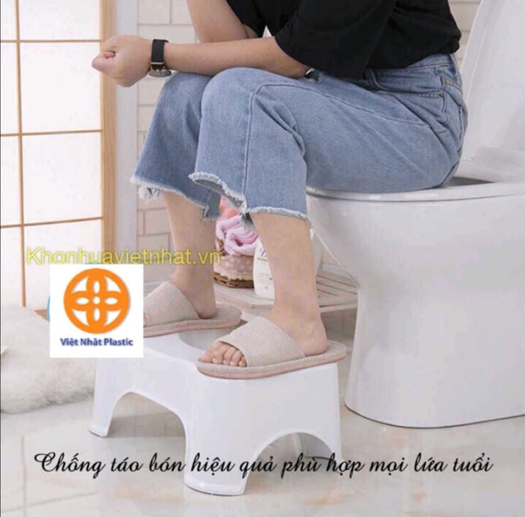 GẾ KÊ CHÂN HỖ TRỢ VỆ SINH VIỆT NHẬT