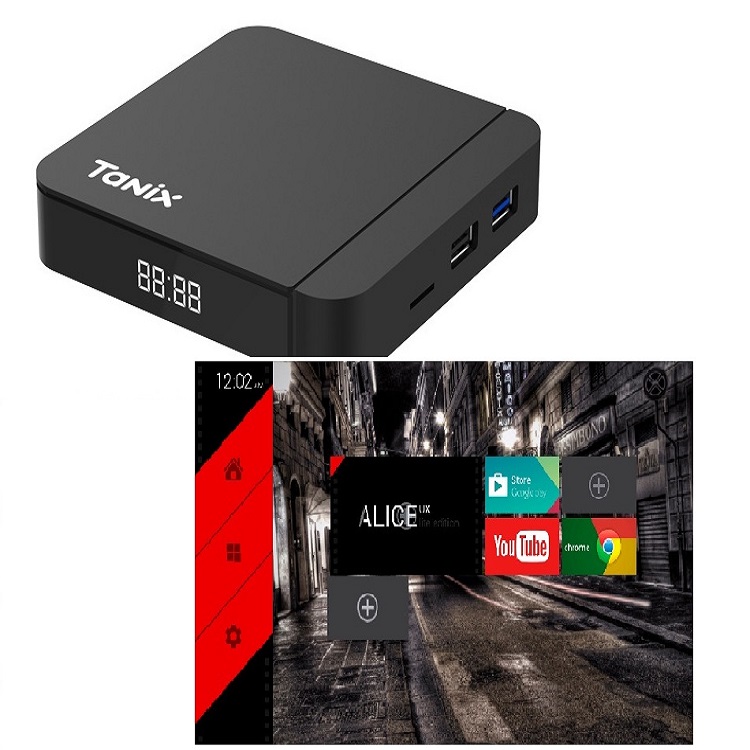 Android TV Box Tanix W2 - Amlogic S905W2, Android 11, RAM 2G/16G Wifi AC Bluetooth