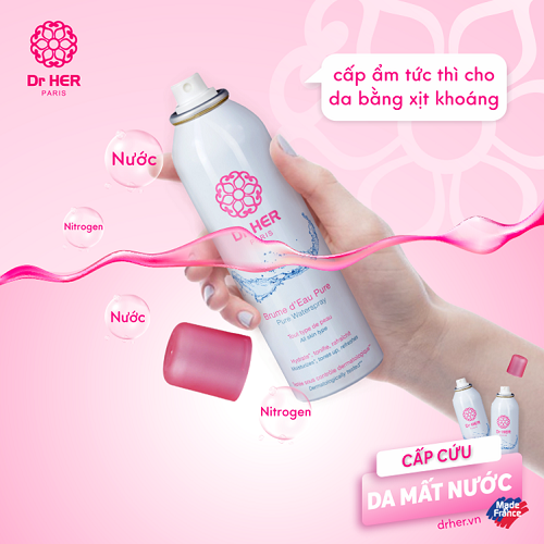 [Free Makeup Remover] Dr Her Paris Mineral Spray 150ml