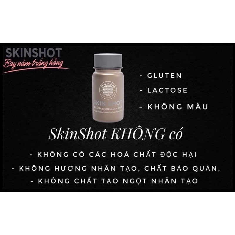 Nước uống đẹp da SKINSHOT. ( 30 lọ)