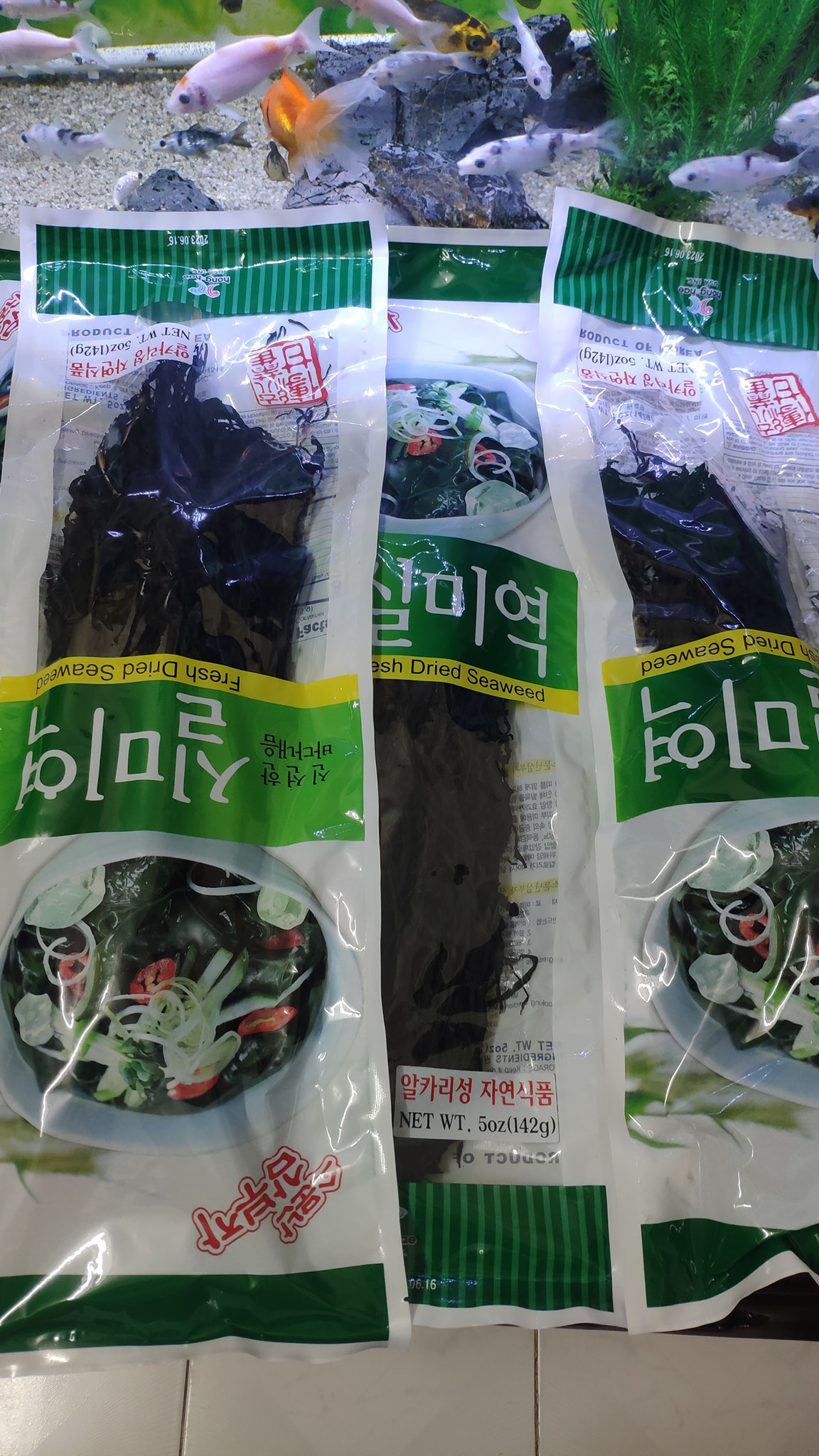 Rong biển nấu canh Hàn quốc