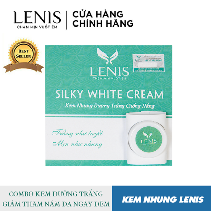 Kem dưỡng trắng da mặt Silky White Cream Mini 5ml - Dưỡng trắng chống nắng cho da mặt nhập khẩu