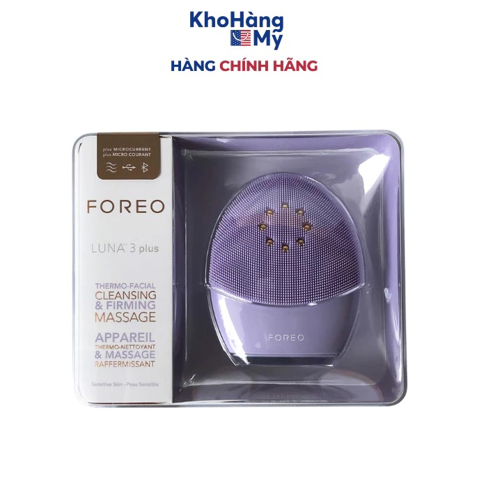 Máy rửa mặt và massage nâng cơ Foreo LUNA 3 Plus, LUNA 4 plus