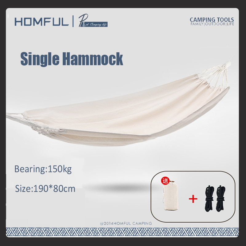 HOMFUL SERIES COD Freeshiping võng ghế xếp võng nằm Người lớn ngủ Ghế treo