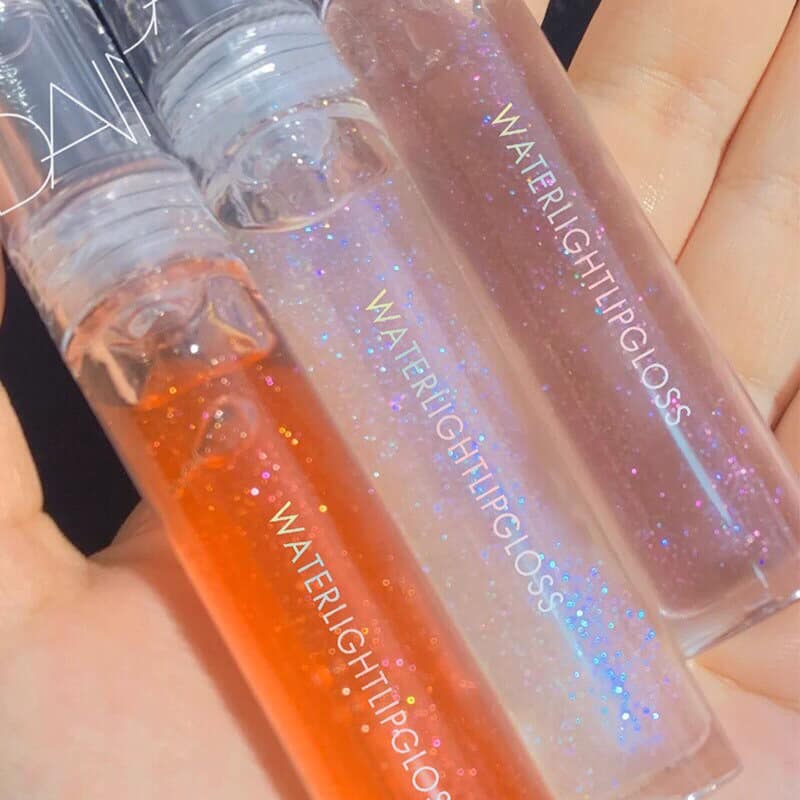 Son bóng Daimanpu có nhũ water light lip gloss