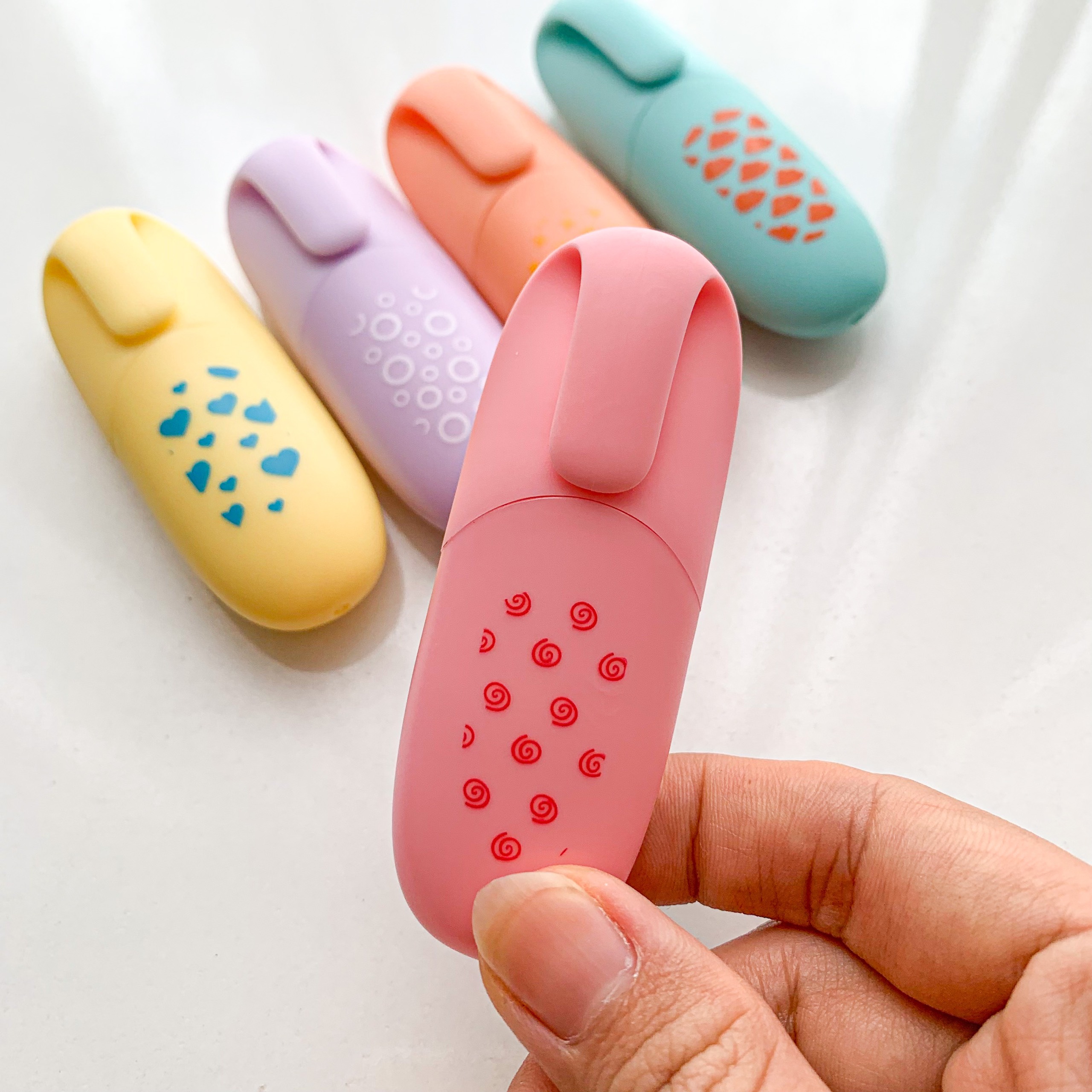 Lẻ - Bút Highlight Pastel Marvy mini - Happy Hidari
