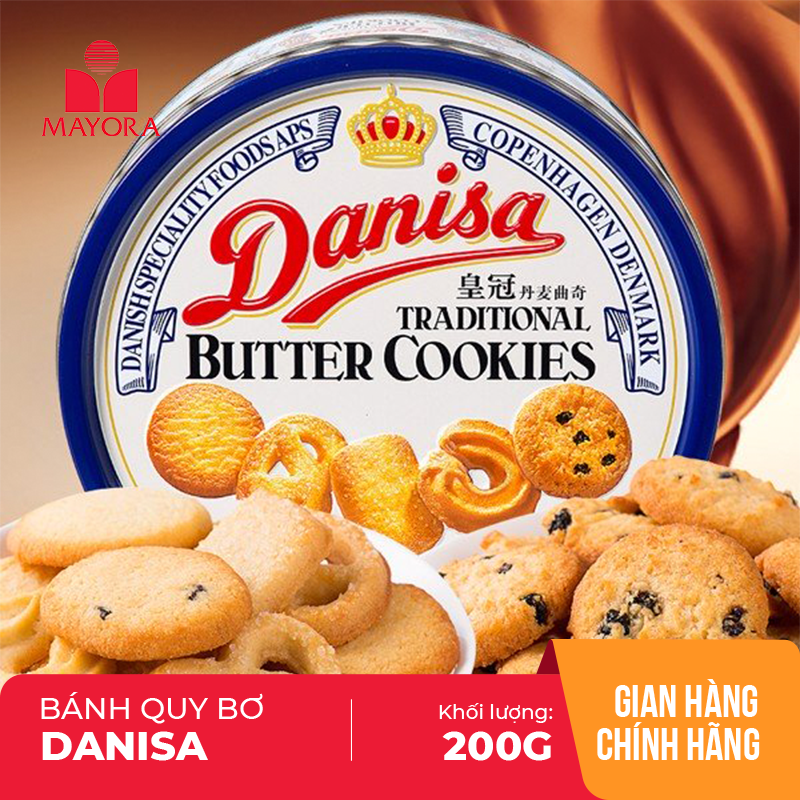 BÁNH QUY BƠ DANISA 200G
