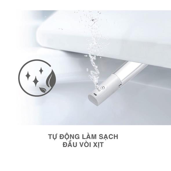 Nắp bồn cầu điện tử CAESAR TAF400H, Chính hãng