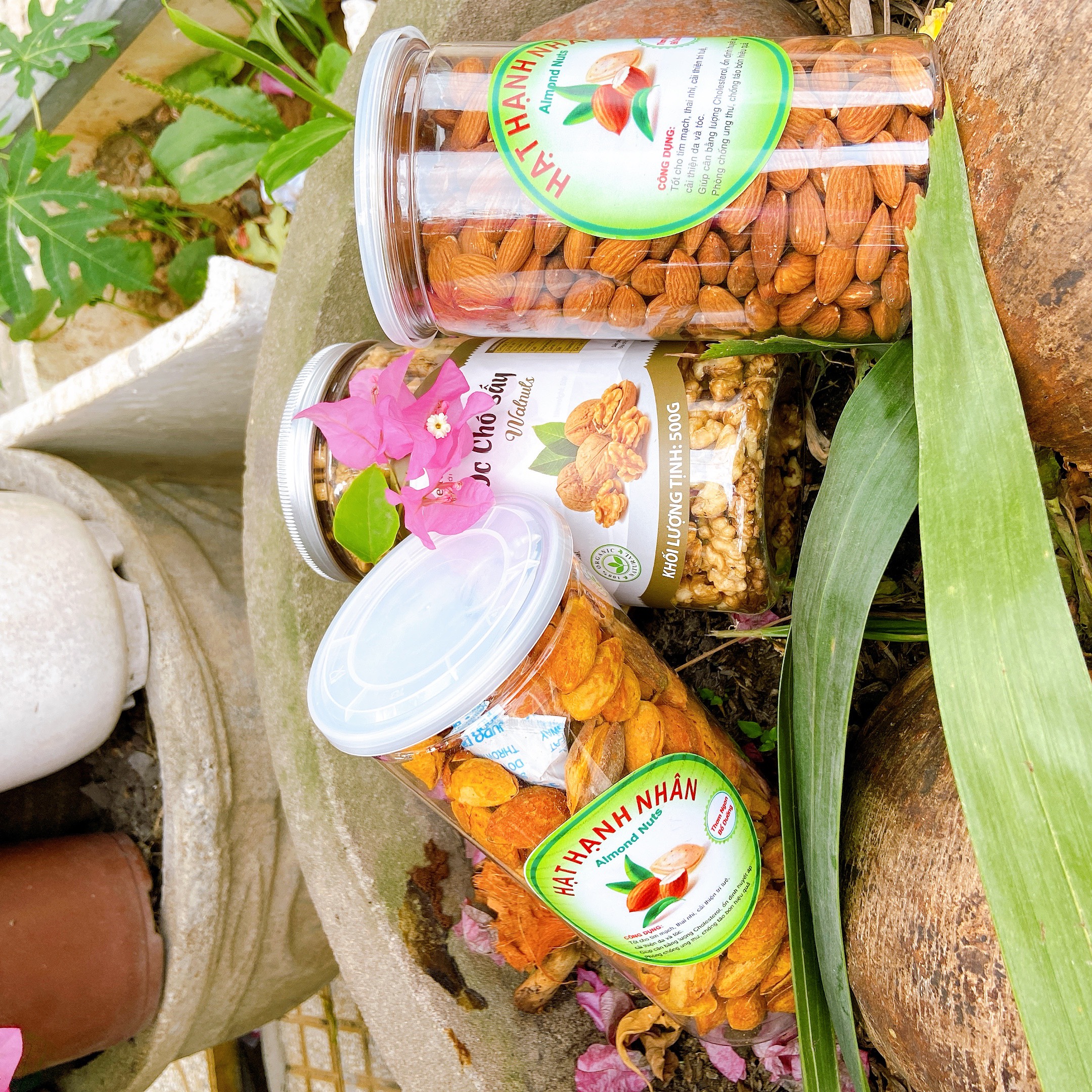 500GRAM HẠNH NHÂN RANG BƠ MỸ