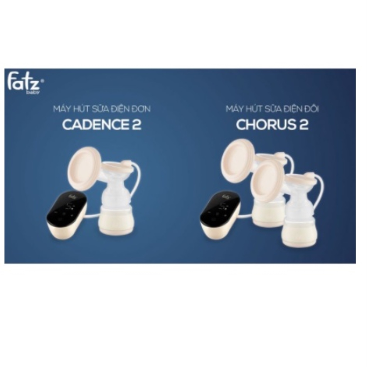 👻😷Máy hút sữa ĐIỆN ĐÔI - CHORUS 2 FB1082MX.CÓ TÍCH PIN SẠC