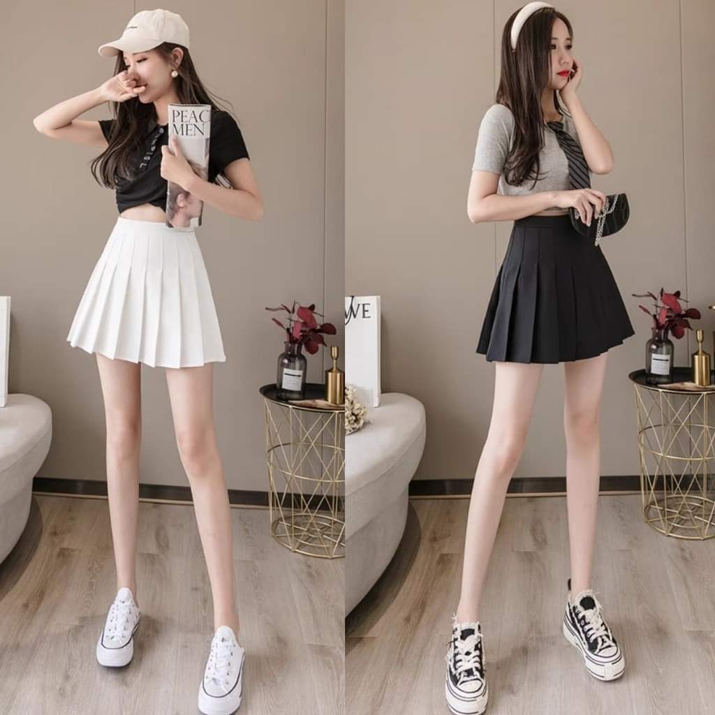 Chân váy xếp ly, chân váy xòe