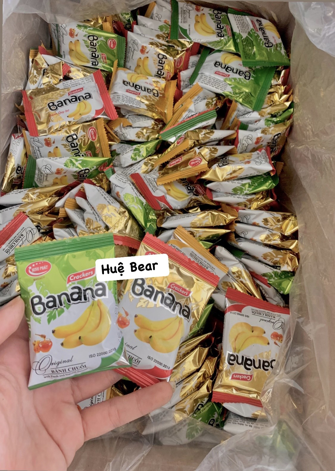 500g bánh chuối babana thơm ngon