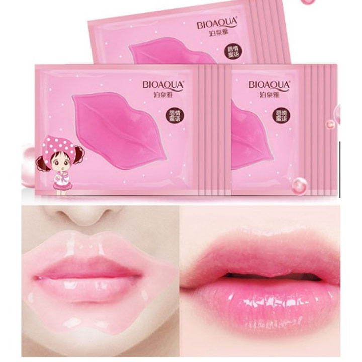 Mặt nạ dưỡng môi collagen Bioaqua