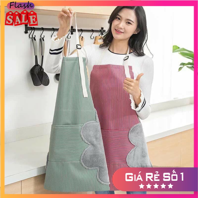 [ FREE 20K SHIP ] Tạp Dề Nam Nữ Chất Đẹp Làm Đồng Phục, Tạp dề chống thấm in hoa cực xinh, tạp dề nhà bếp có túi cho chị em, tạp dề siêu chống thấm, Tạp dề kẻ sọc cao cấp, tạp dề hoa chống nước, tạp dề hình bông hoa, tạp dề nấu ăn