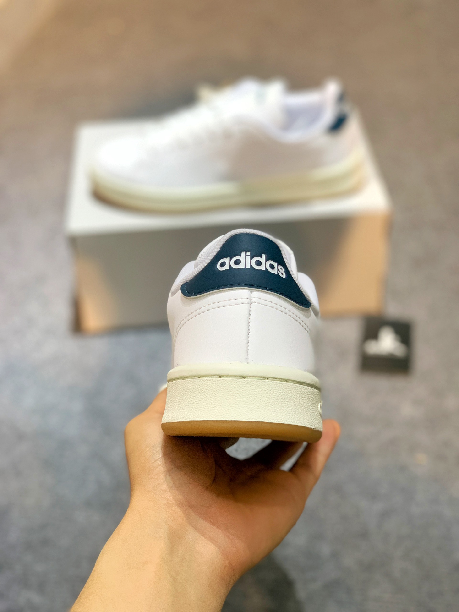 [CHÍNH HÃNG] Giày Adidas Advantage Navy GZ5302