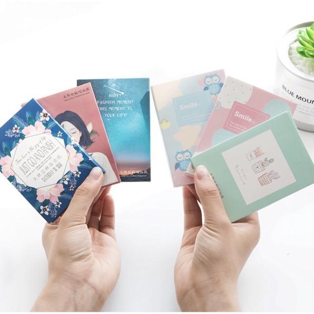 [HCM][COMBO 2] Gói Giấy Thấm Dầu Gói 50 Tờ Hàng Nội Địa Trung (Mẫu Ngẫu Nhiên)