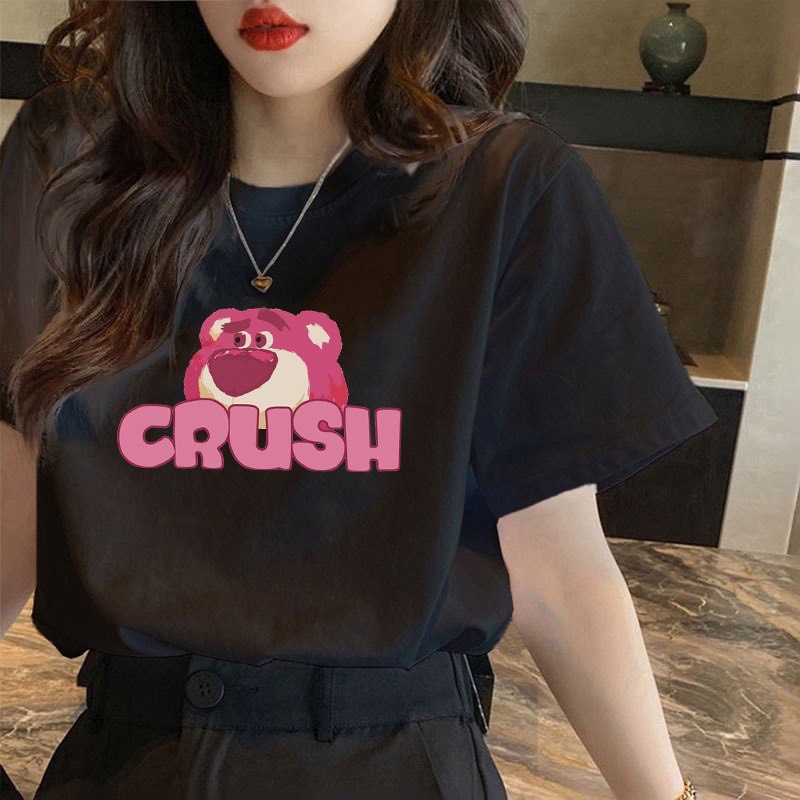 (MẪU MỚI) Áo phông in bet GẤU CRUSH