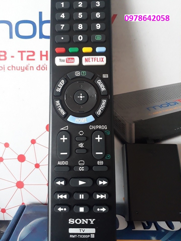 điều khiển tivi sony smart RMT-TZ300A
