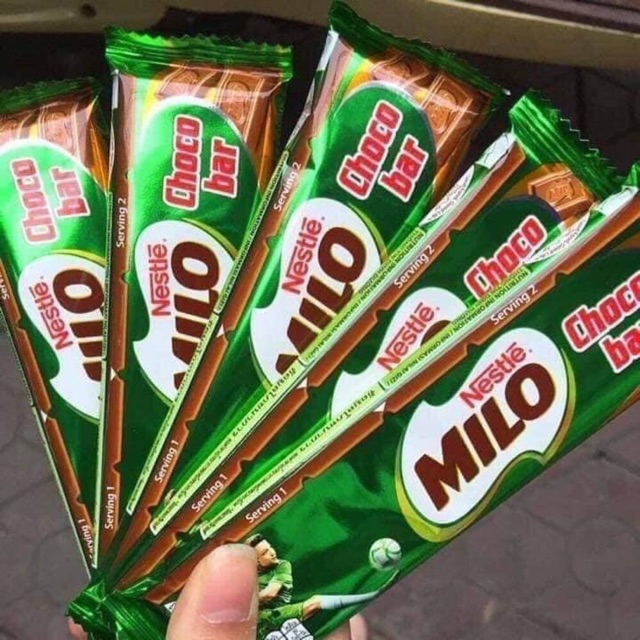 Milo Choco bar Thái Lan 7k/ thanh ( chạy date) 01/11/2020