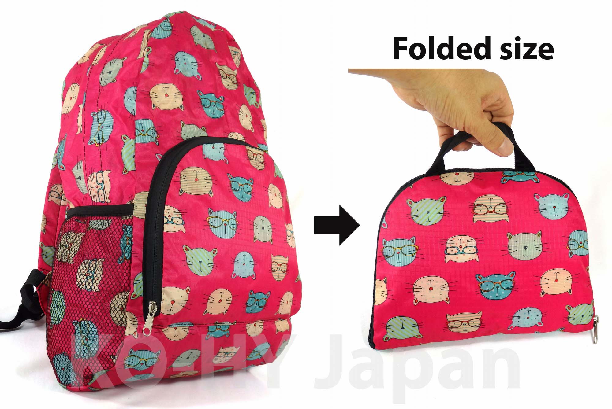 [HCM]Balo xếp du lịch No brand Foldable backpack