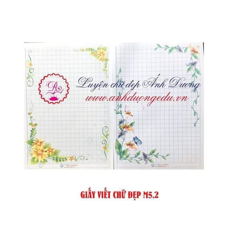 Combo 20 tờ giấy hoa Ánh Dương