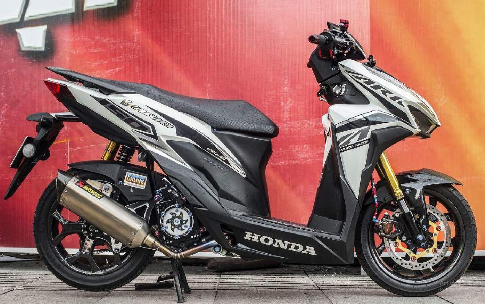 tem rời vario 150 dán xe trắng