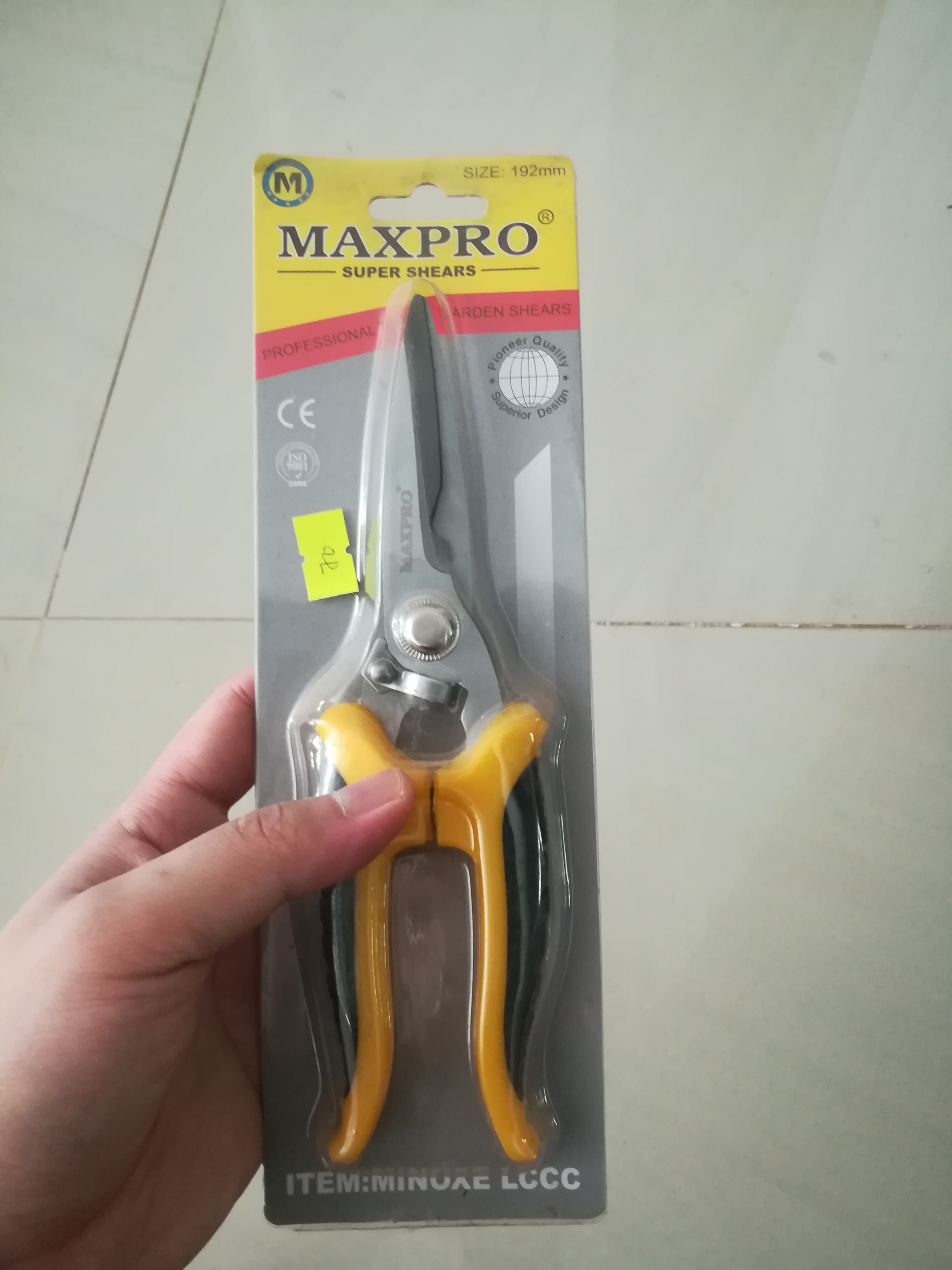 Kéo cắt cành cây thẳng, cong MAXPRO