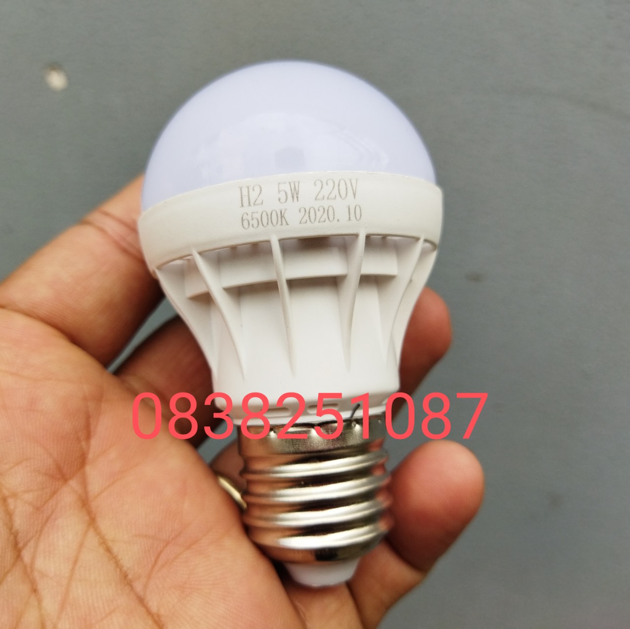[HCM]Bộ 10 bóng đèn Led Bulb 5W (Ánh sáng vàng)