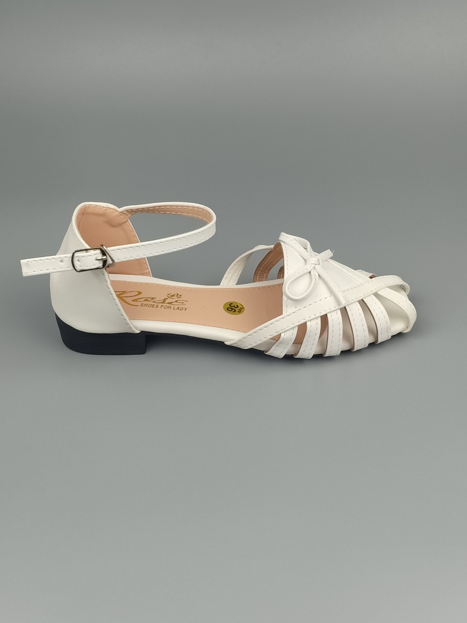 GIÀY SANDAL QUAI ĐAN RỌ CÓ NƠ