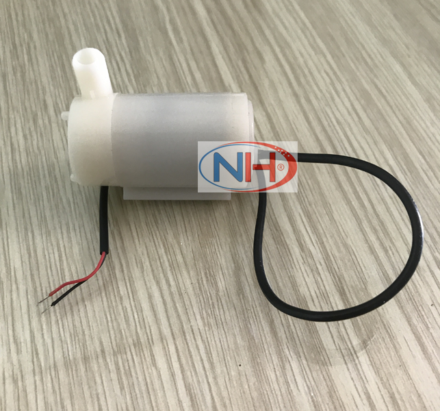 Máy Bơm Chìm Mini Máy Bơm Nổi Mini 1 đầu 2 Đầu 3V - 6V DC