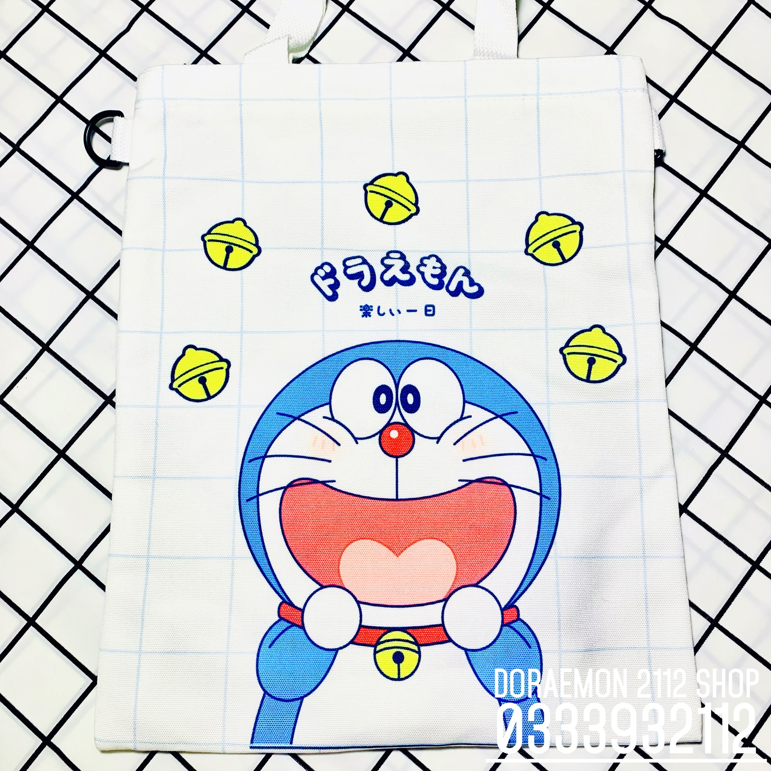 Túi tote Doraemon dễ thương thanh lịch