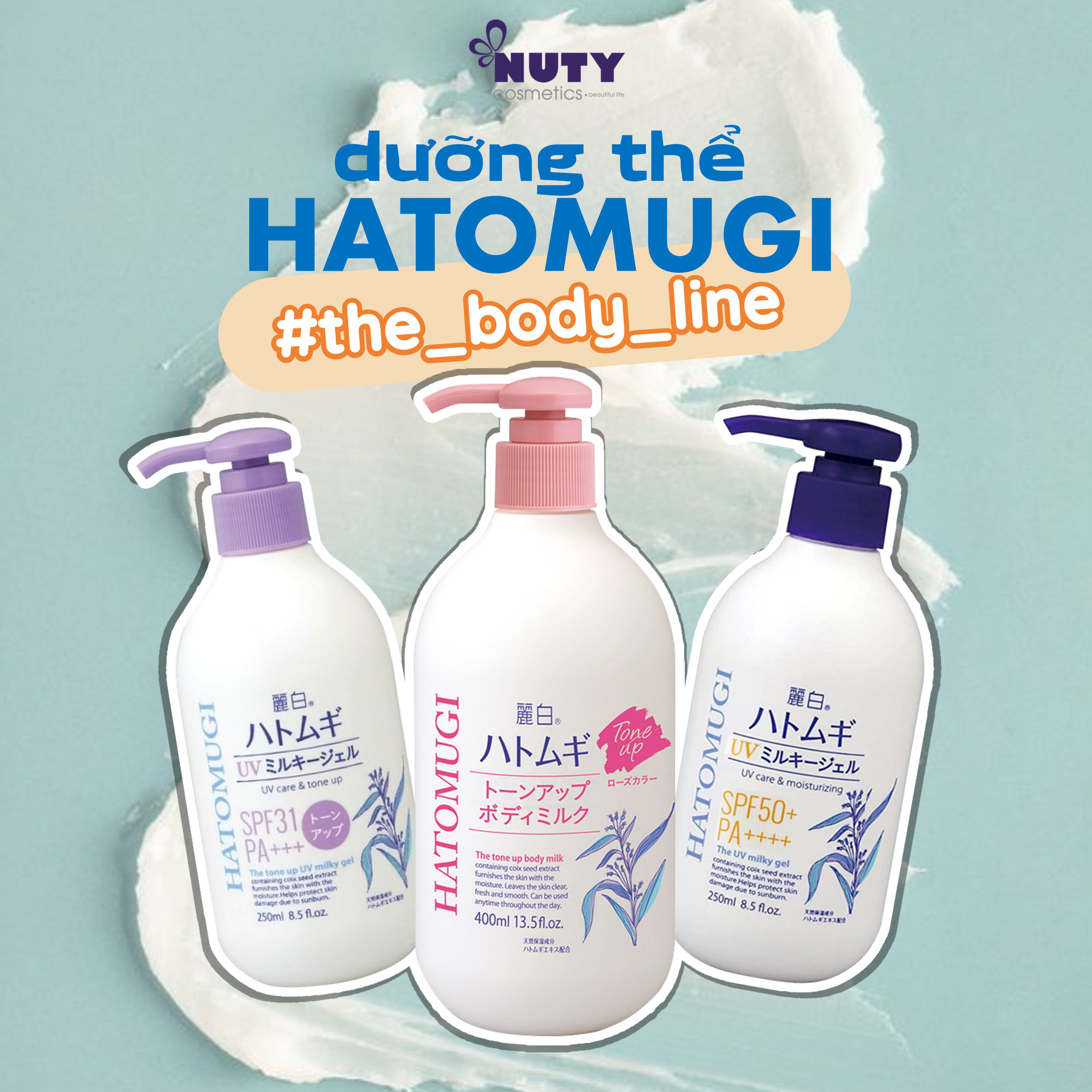Sữa Dưỡng Thể Hatomugi