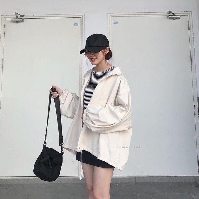 [HCM]ÁO KHOÁC KAKI NỮ CÁNH DƠI ĐẸP PHONG CÁCH