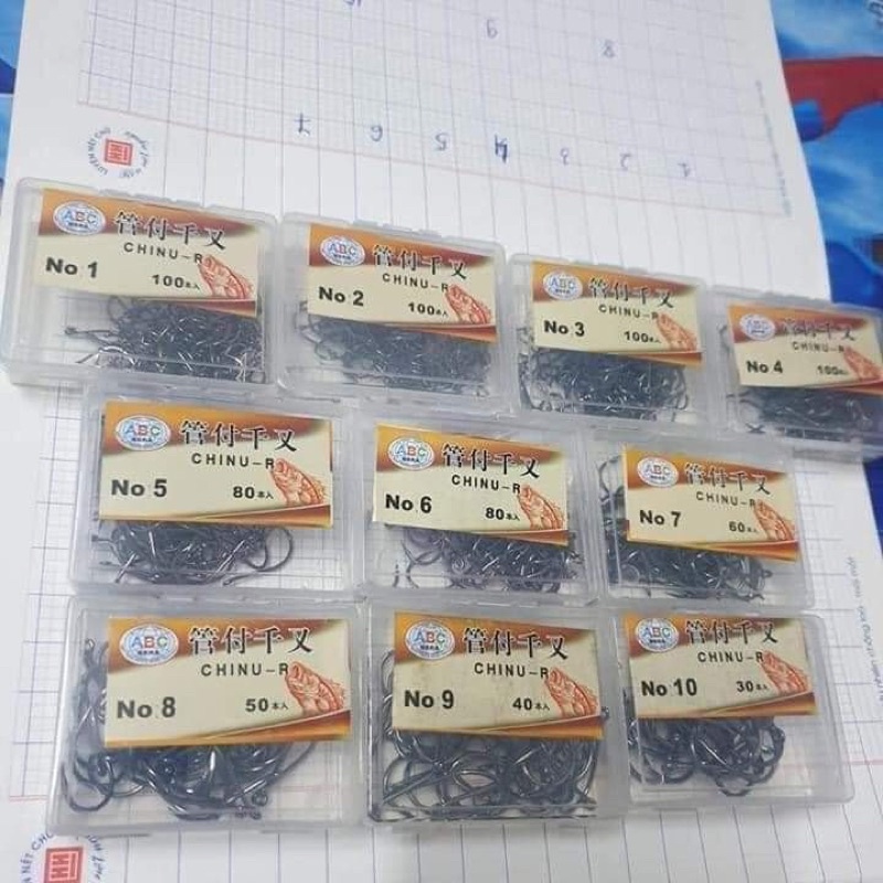 Lưỡi chinu câu cá, lưỡi câu cá cao cấp