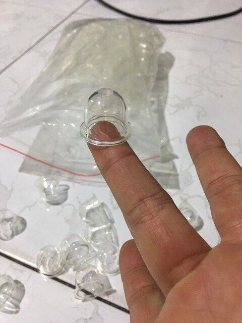 [HCM]( COMBO 30 CÁI) Vú bơm xăng bình xăng con máy cắt cỏ/ Núm bơm xăng