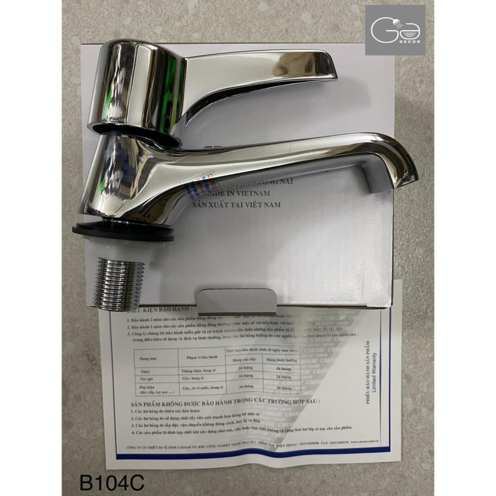 VÒI LAVABO LẠNH CAESAR B104C - VOICSR0119