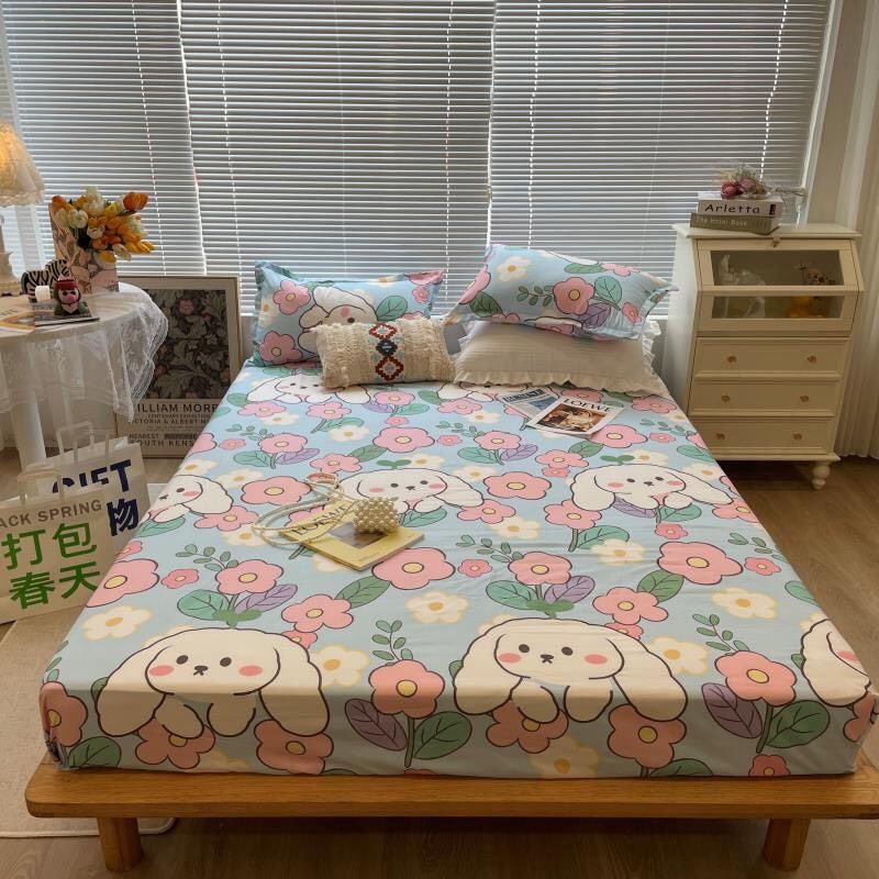 Bộ ga gối 3 món poly cotton được chọn màu