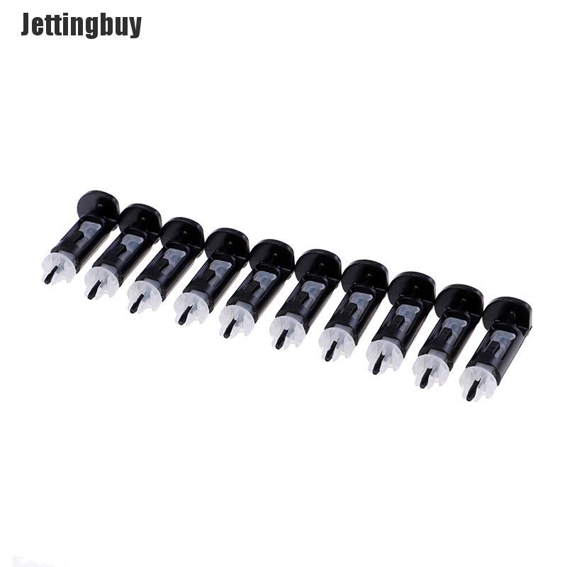 Jettingbuy 10Pcs 775 CPU heatsink mount pin plastic push screw cooling fan mounting clip