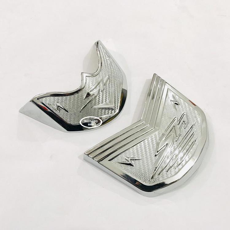 Mỏ dè trước sau xi inox gắn sh 2017 - 2019