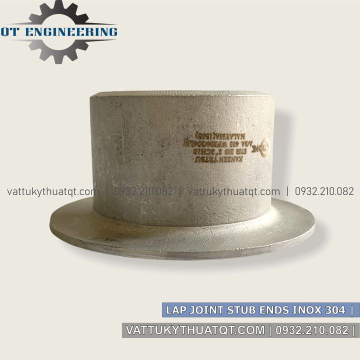 Lap Joint Hàn Inox 304 (SCH10) - Phi 141, 168, 219 - VATTUKYTHUATQT.COM