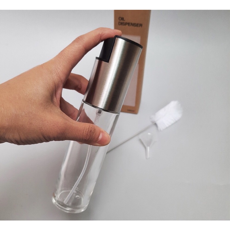 Bình Xịt Dầu Ăn Bằng Thủy Tinh Lock&Lock Dung Tích 100ml CKO109