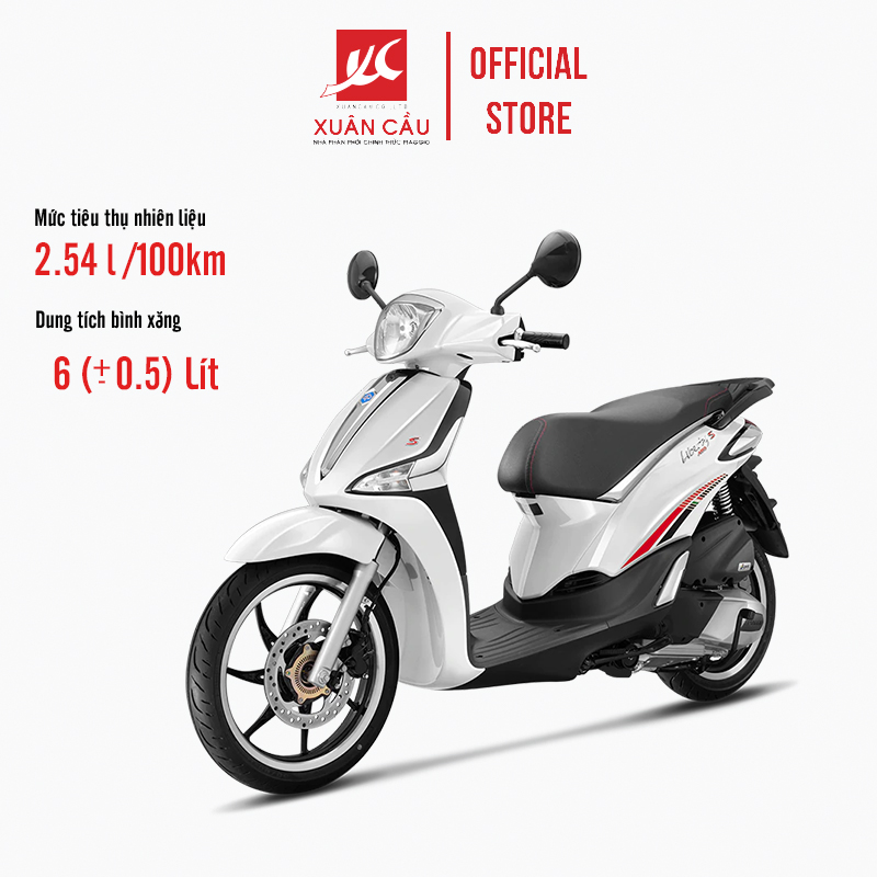 [Trả góp 0%] [Xe máy trả góp 0%]Xe máy Piaggio Liberty S Italia ABS 125 iGET -  Mới 100%