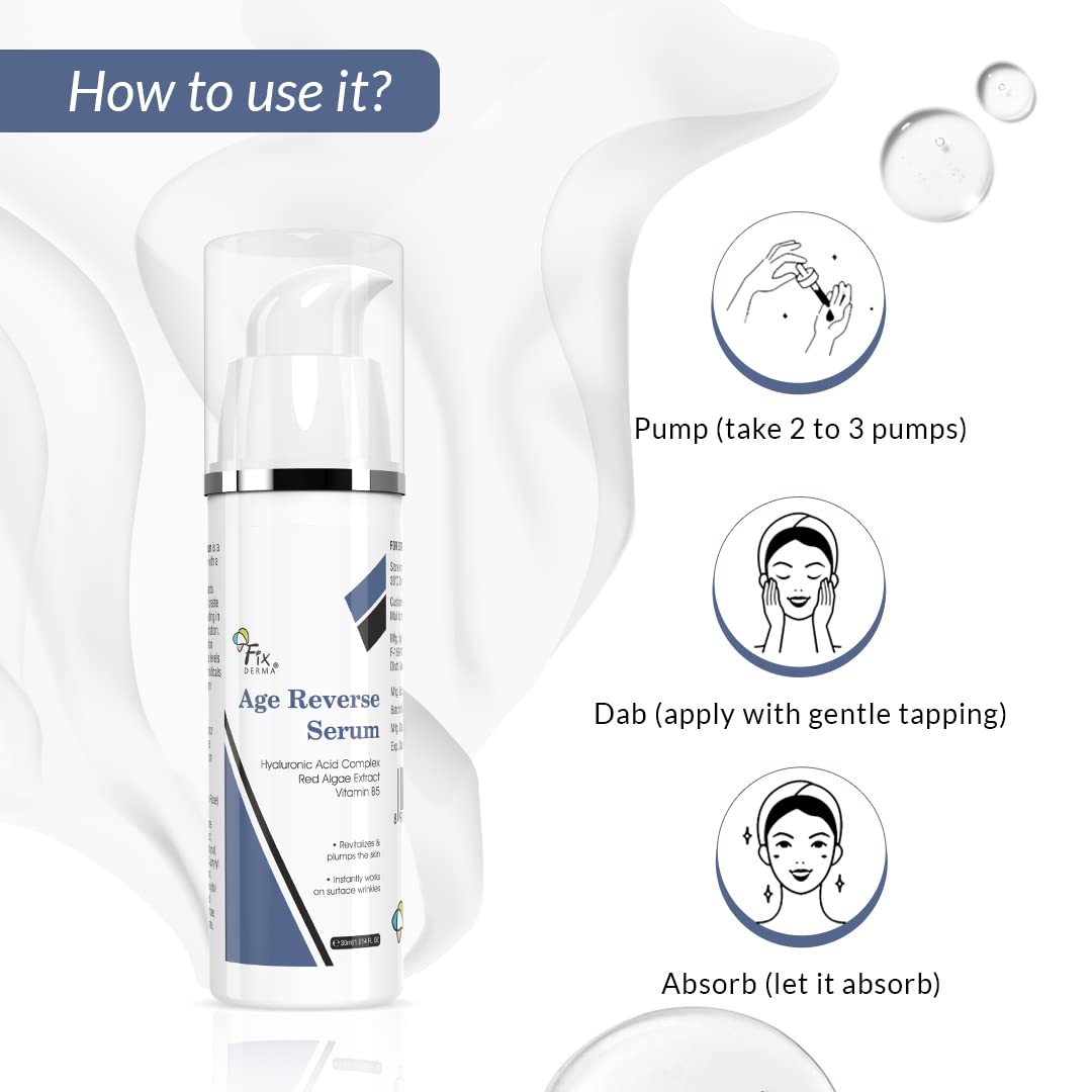 Serum giảm nếp nhăn Fixderma Age Reverse Serum 30ml