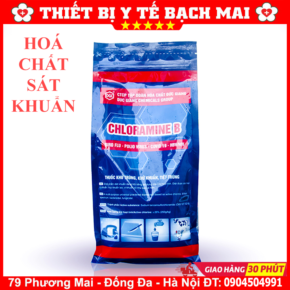Cloramin B Đức Giang Hoá Chất Sát Khuẩn Khử Trùng Thương Hiệu Việt Nam