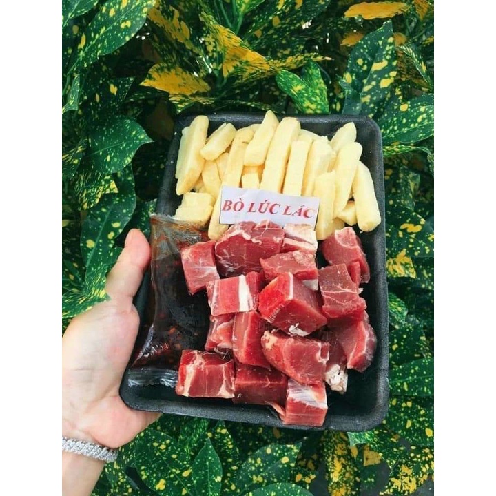 Set bò lúc lắc 400gr