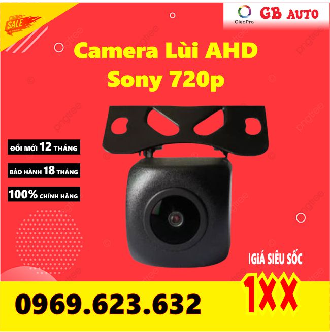 Camera lùi cánh bướm ahd sony 720p lắp dvd android ô tô