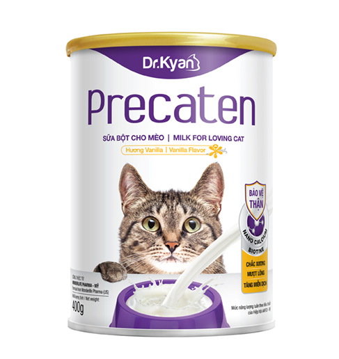 [Hoàn Tiền 10%] [ Chính Hãng ] Sữa Bột Cao Cấp Dr.kyan precaten cho Mèo hương Vanilla ( Hộp 400g )