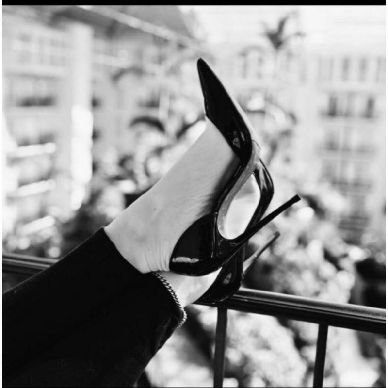 Giày Cao Gót Hở Eo 9P - VNXK Cao Cấp - Full size 34-40