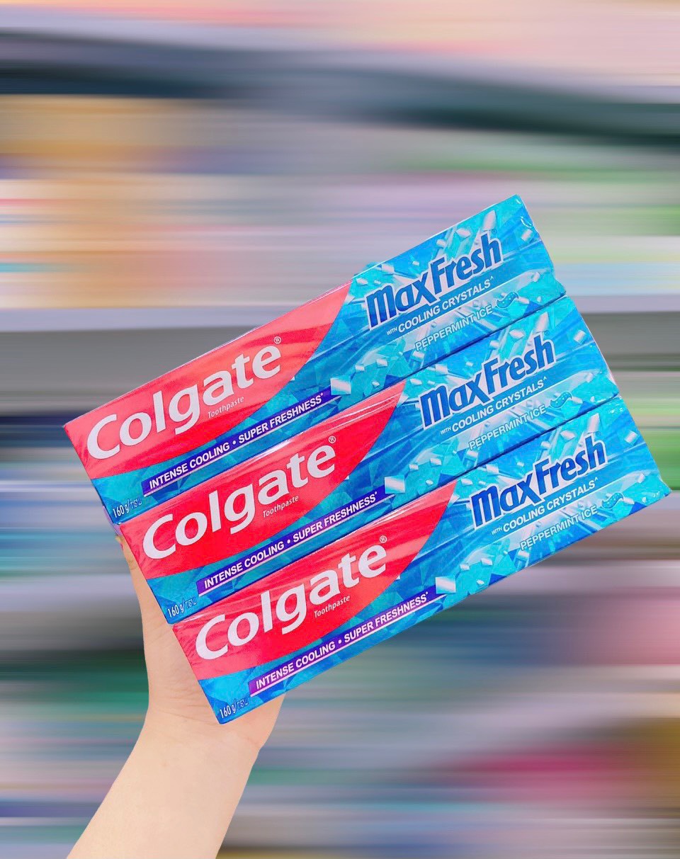 Kem Đánh Răng Colgate Max Fresh Thái Lan Trắng Răng Thơm Mát